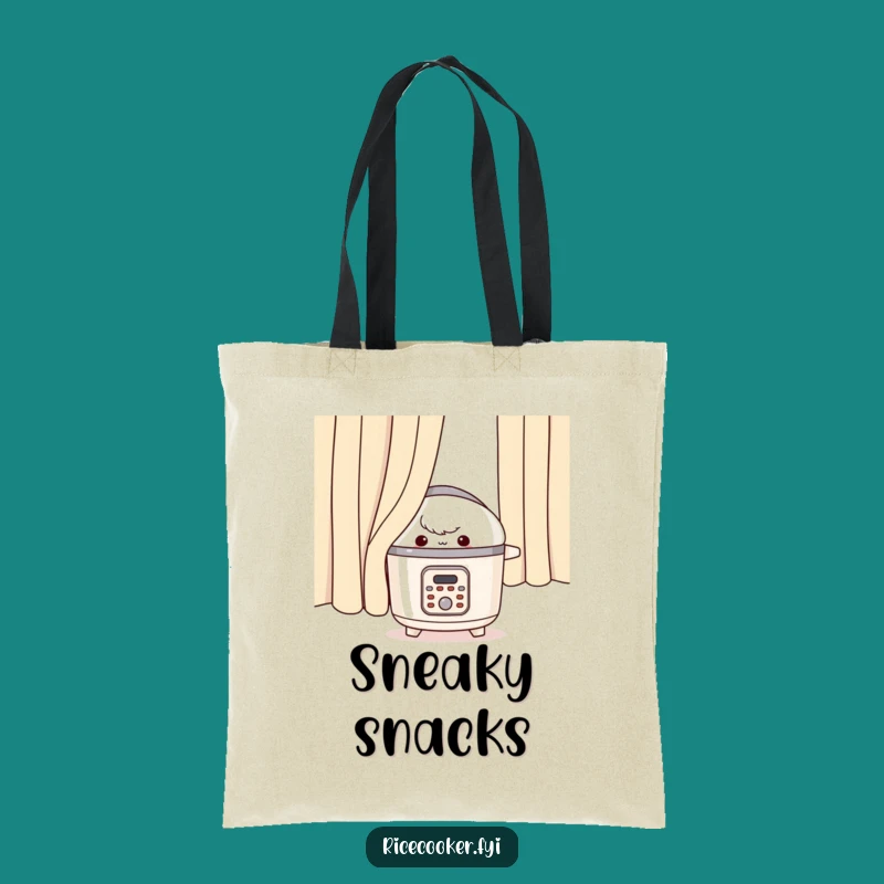 Funny Mischievous Rice Cooker Tote Bag: Carry Your Secrets in Style Gift